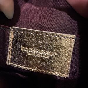 Dolce & Gabbana Metallic Gold Label